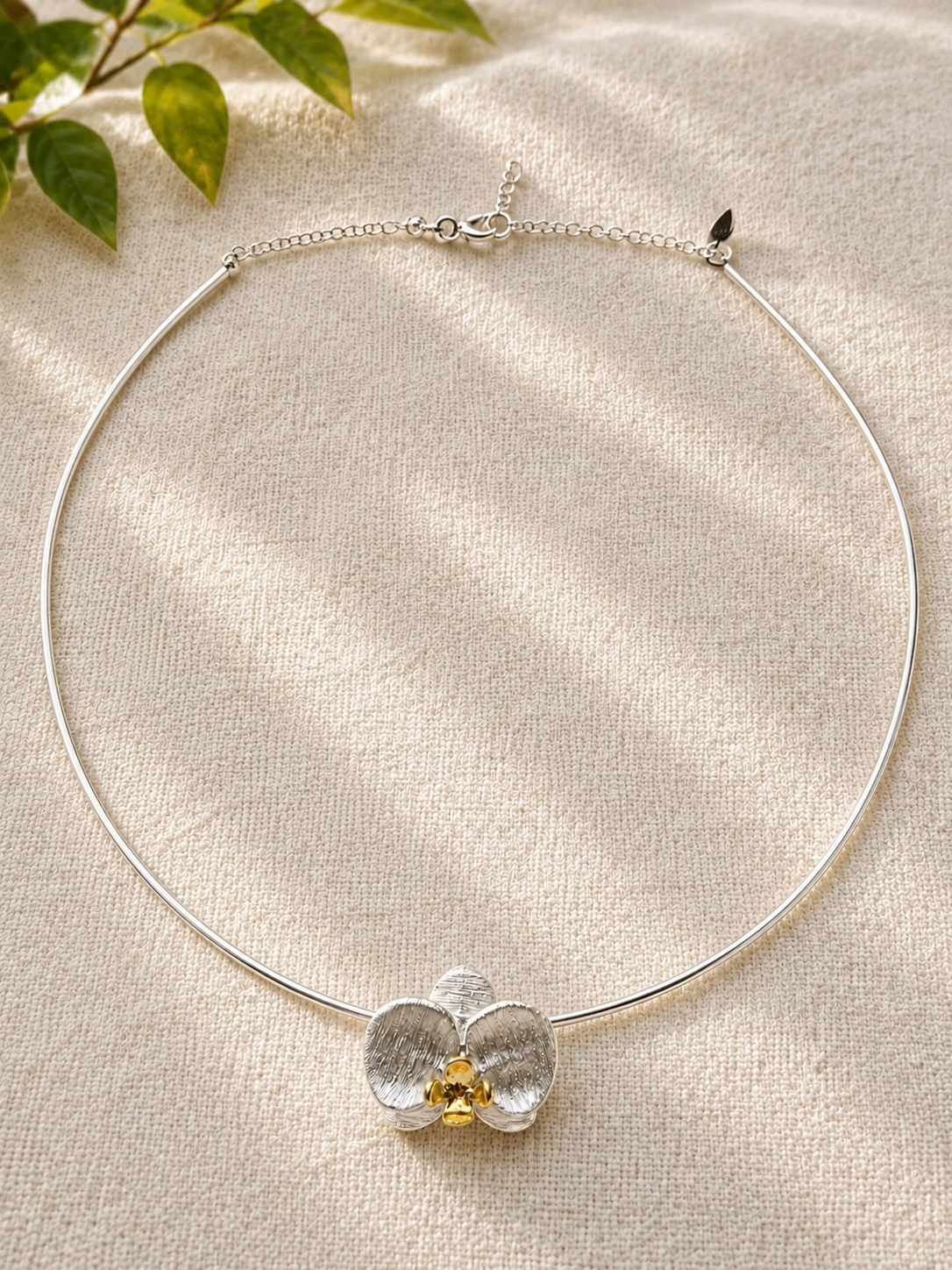 ORKIDÉ Choker – Sølv 925 | 18K gullbelagt