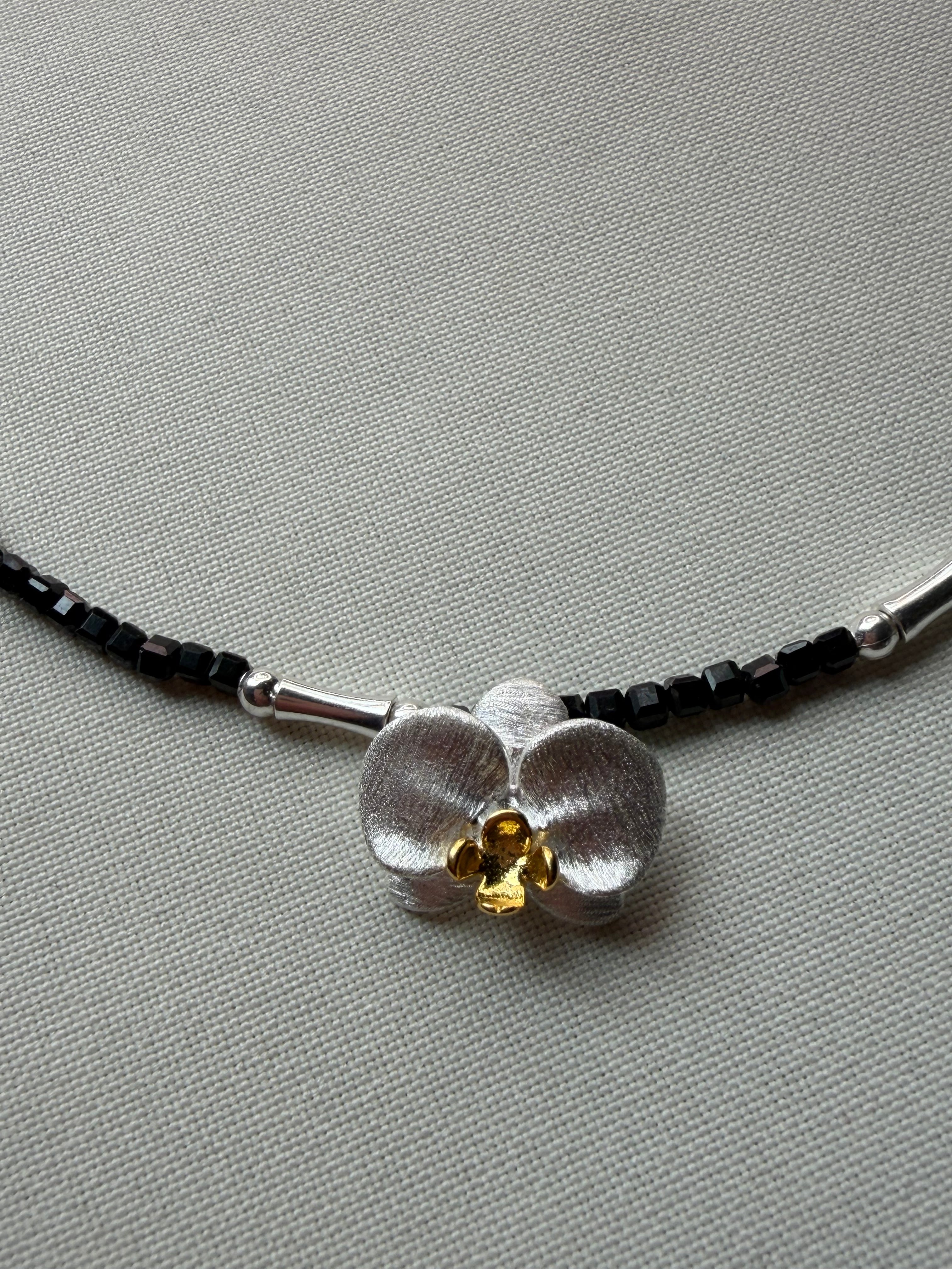 ORKIDÉ Choker – Sølv 925