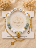 Mor – Armbåndssett med Jade | GlitzGlow Atelier