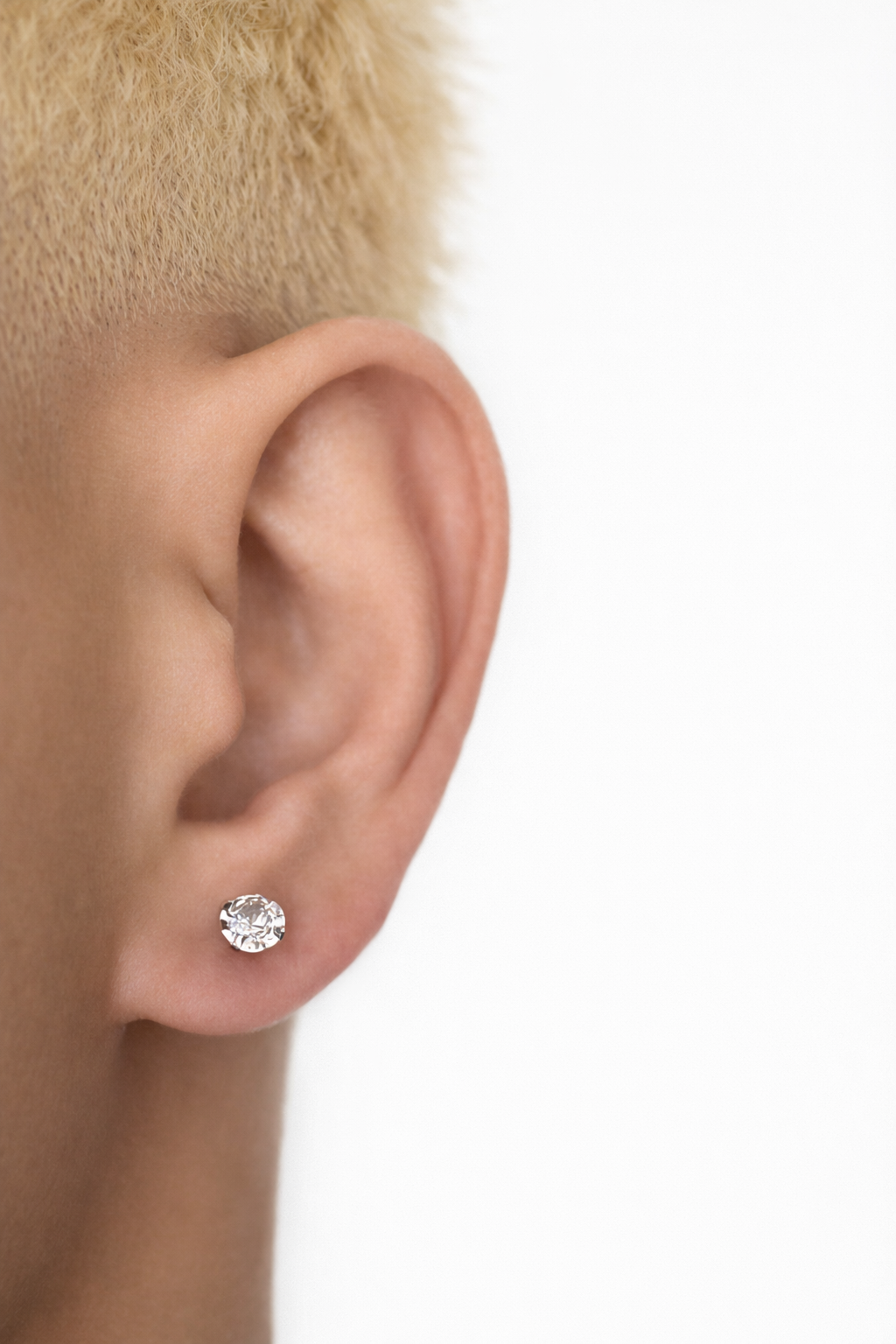 Stud Øredobber Med Klar Zirkonia