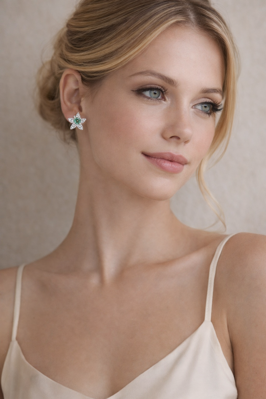 Star Moissanite Studs – Akvamarin