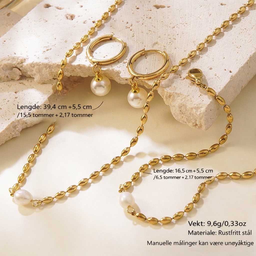 ✨ Pearl Glow Set – GlitzGlow Premium