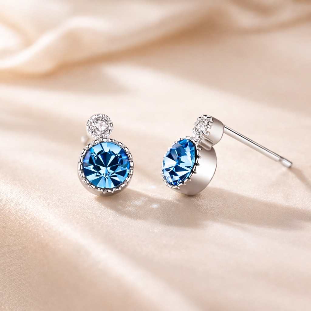 Blue Radiance Øredobber