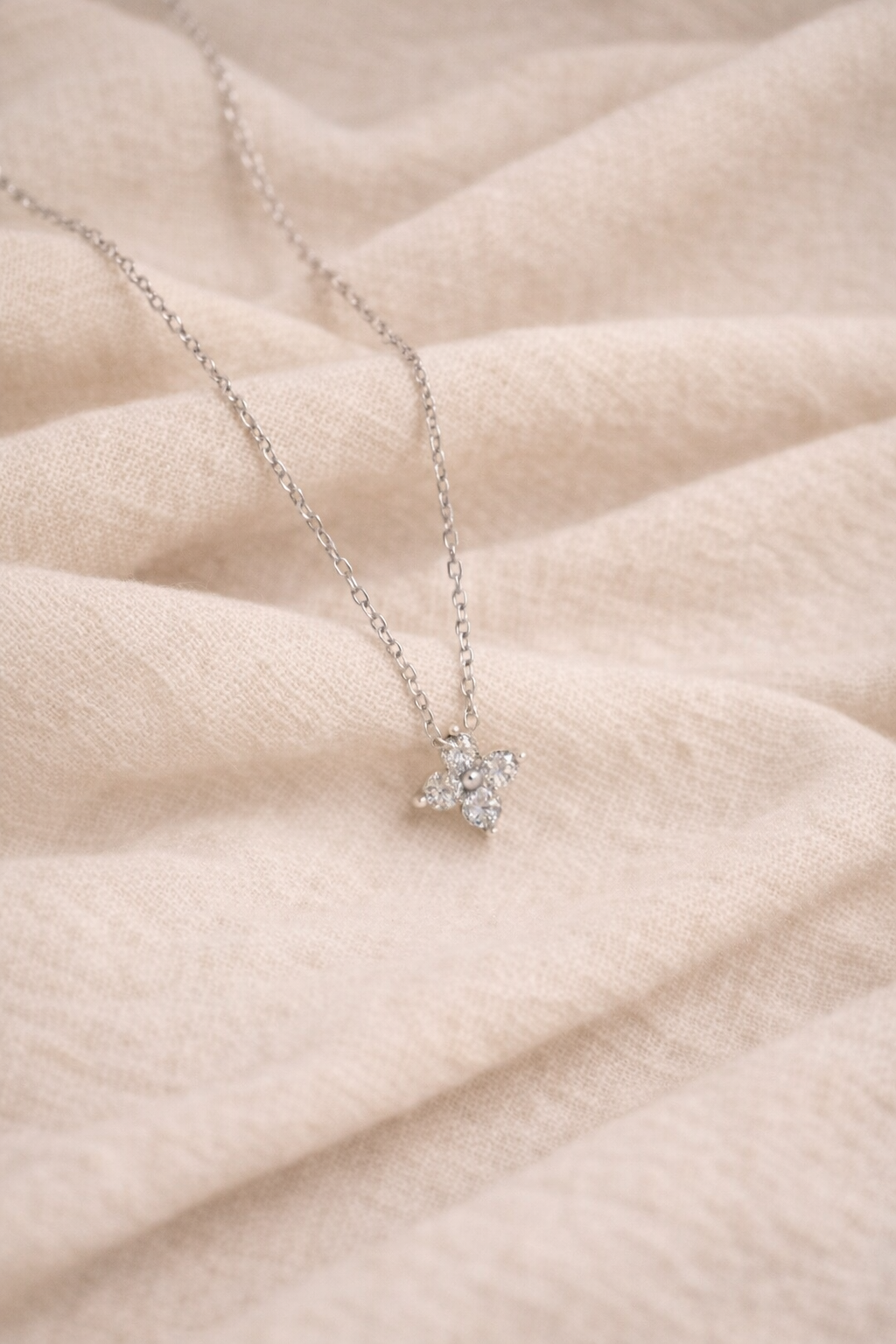 Kløver Halskjede – 925 Sterling Sølv
