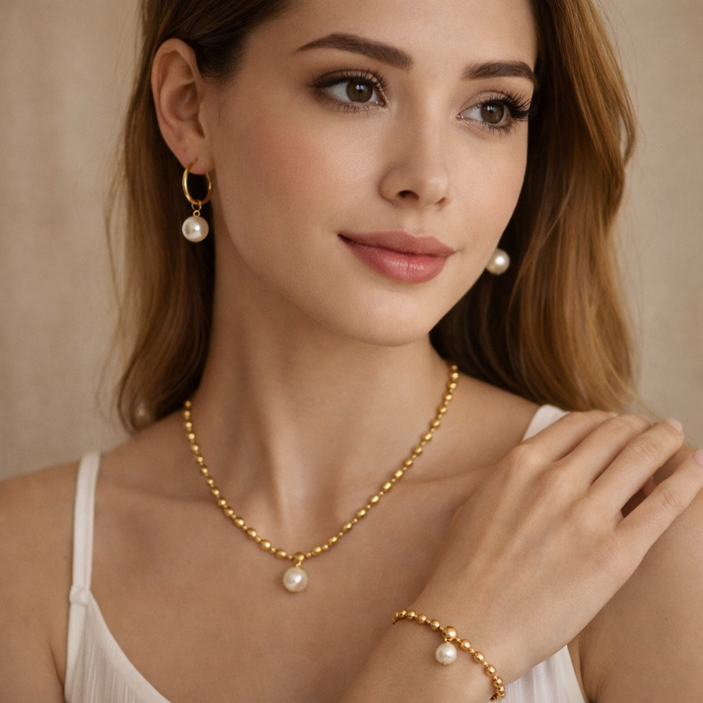 ✨ Pearl Glow Set – GlitzGlow Premium