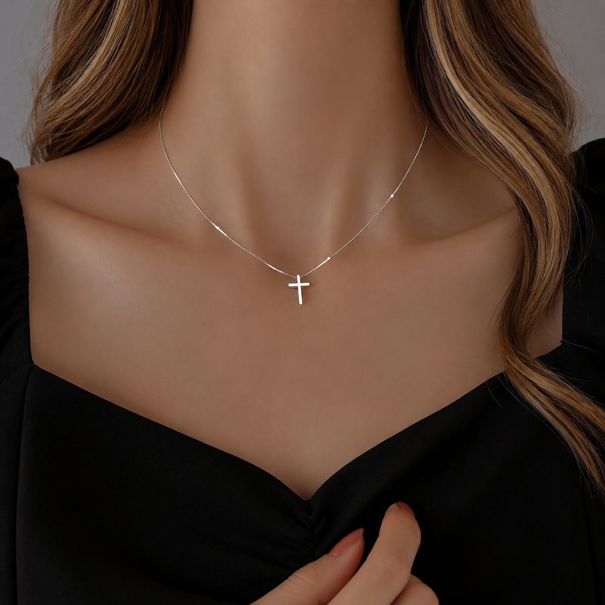 Sølvkors – 925 sterling sølv