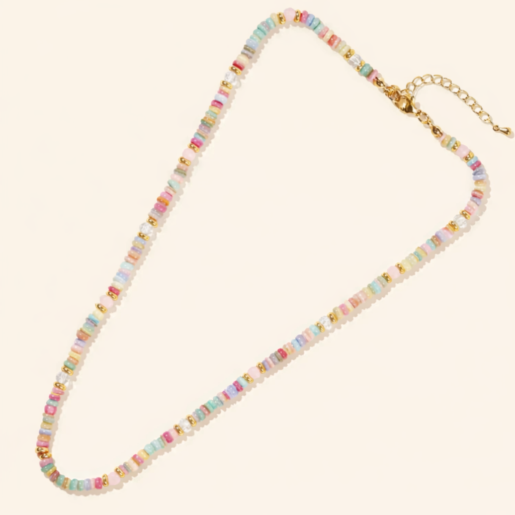 Pastelldrøm – Håndlaget Halskjede