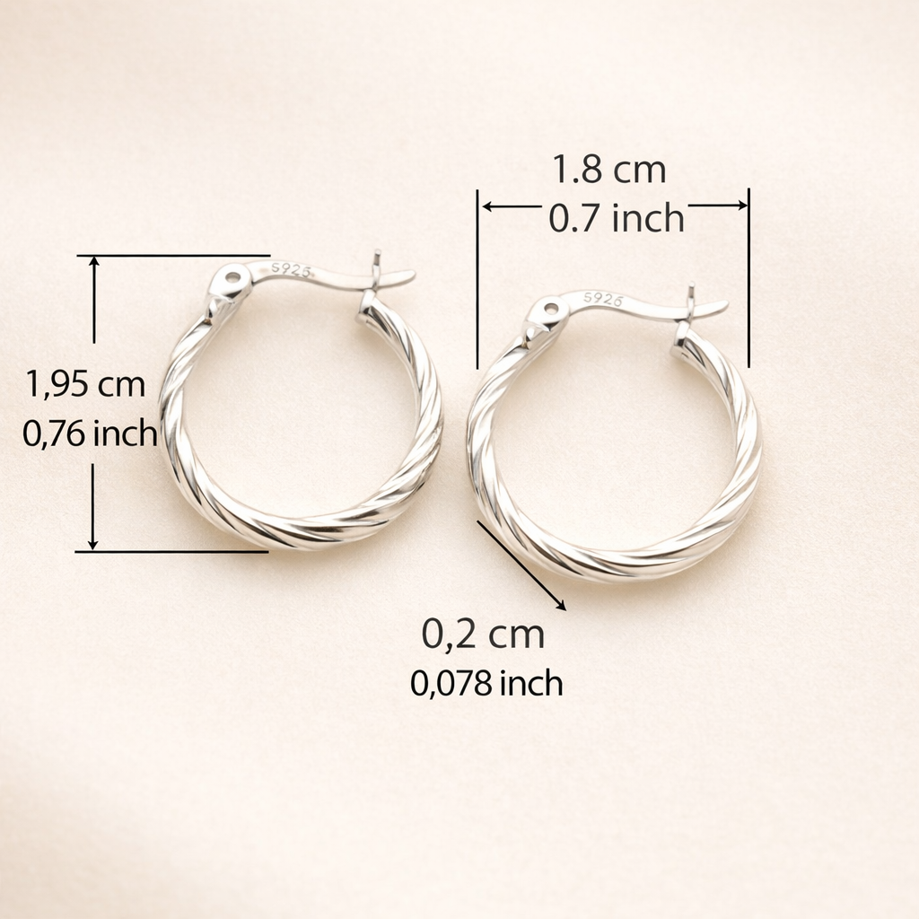 Sølvring Øredobber