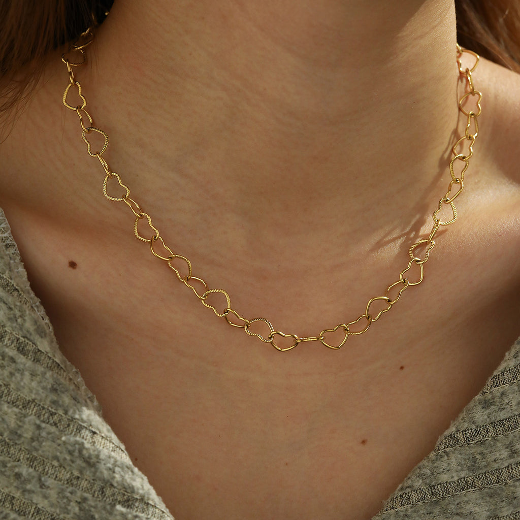 💛 Hjertelenke Signature Set  Glitz Glow Exclusive