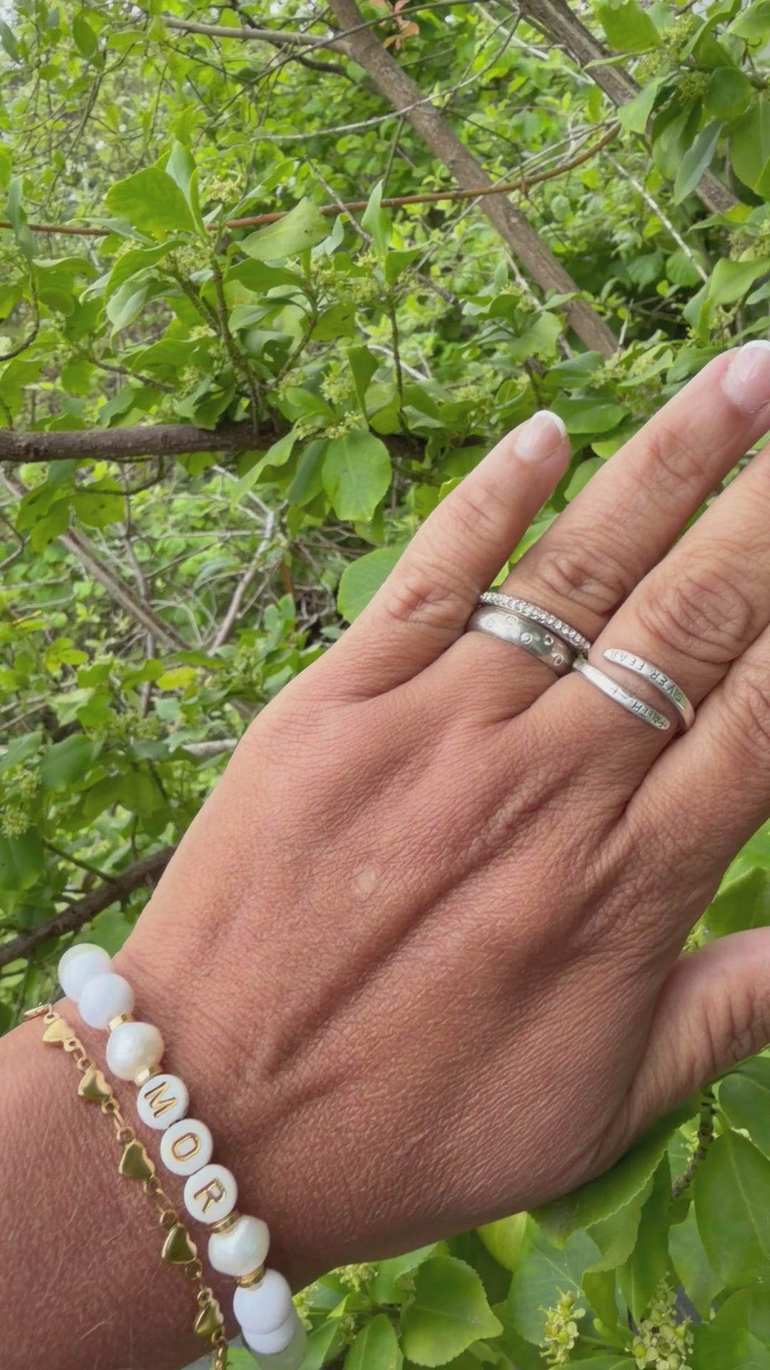Mor – Armbåndssett med Jade | GlitzGlow Atelier