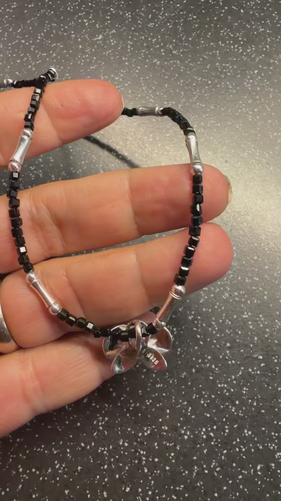 ORKIDÉ Choker – Sølv 925