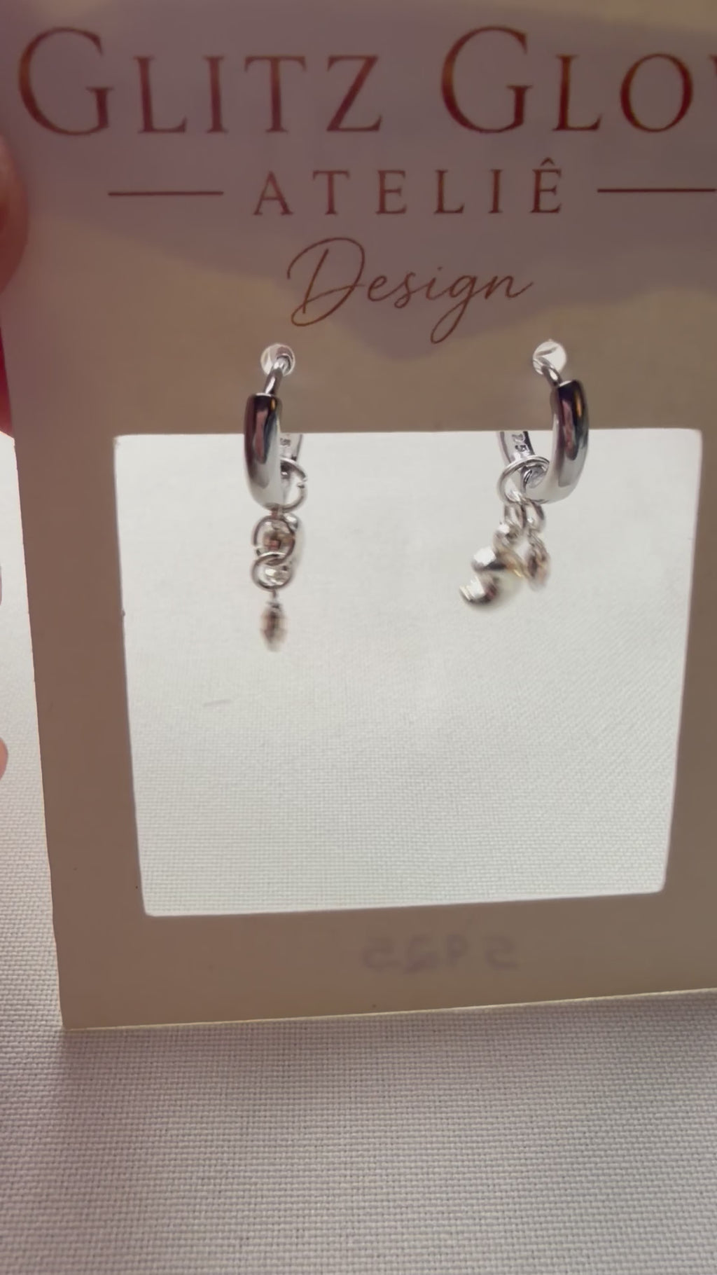 Moon Hoops – 925 Sterling Sølv