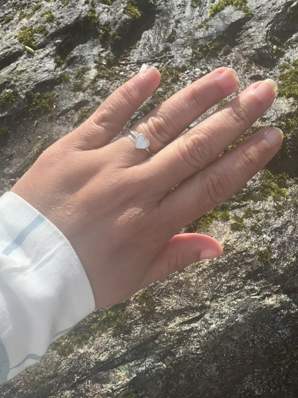 Marie Minnerring i Ekte Sølv 925 – Personlig Minnesmykke