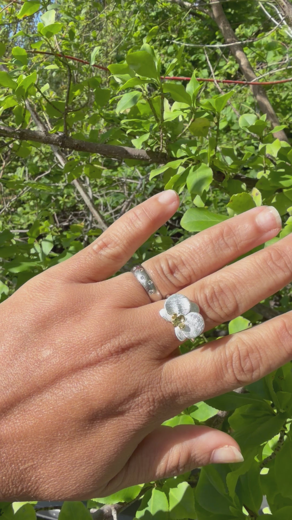 ORKIDÉ Ring – 925 Sterling Silver